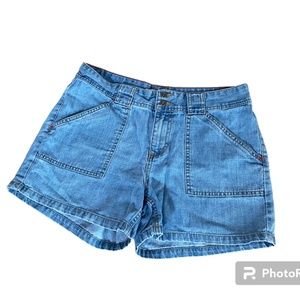 Tommy Hilfiger- Blue Medium Wash y2k Vintage Denim Jean Shorts Sz 10
